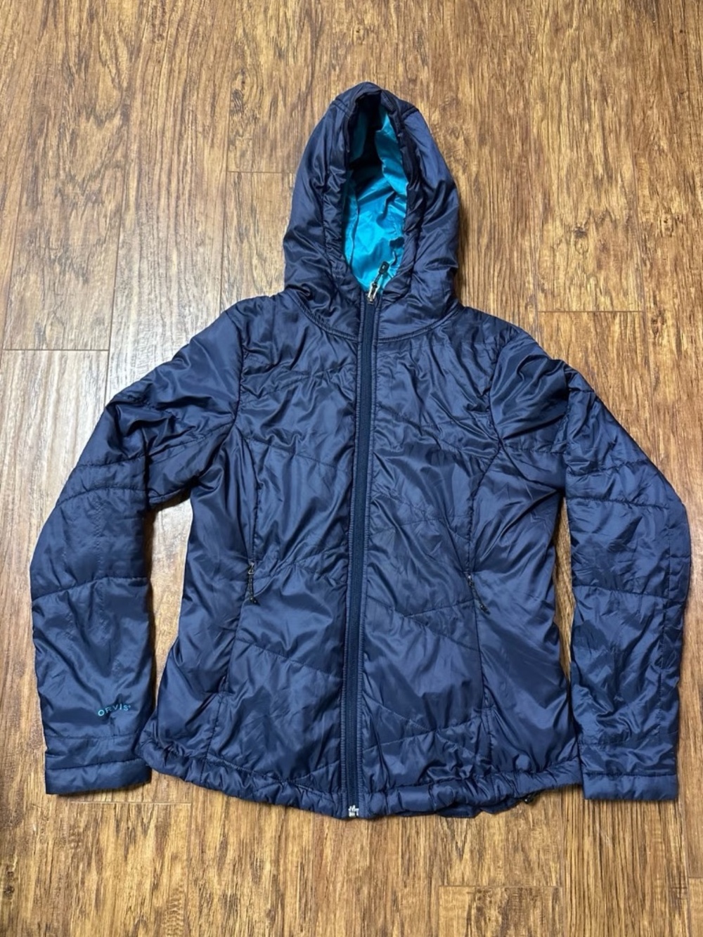 Orvis Trout Bum Women's Softshell Primaloft Jacket Blue Plum Size Small
